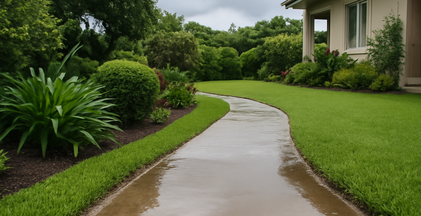 Garden Beach Blog - Drenagem no jardim em Florianópolis: como identificar pontos de encharcamento no inverno