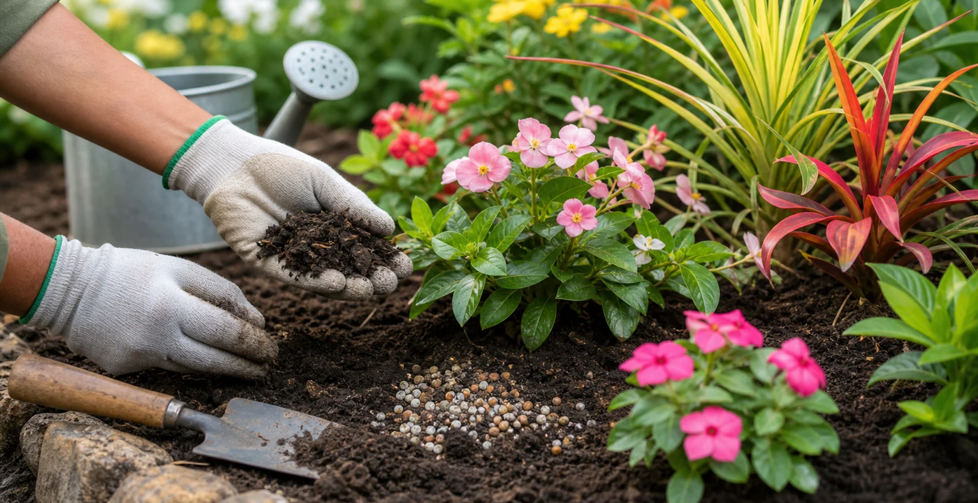 Garden Beach Blog - Adubacao de plantas e flores