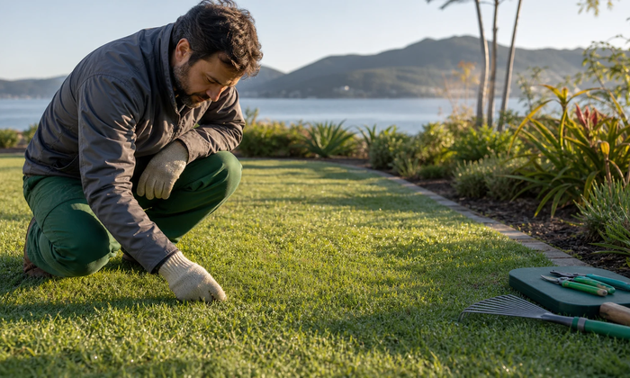 Garden Beach Blog - Grama no inverno em Florianopolis