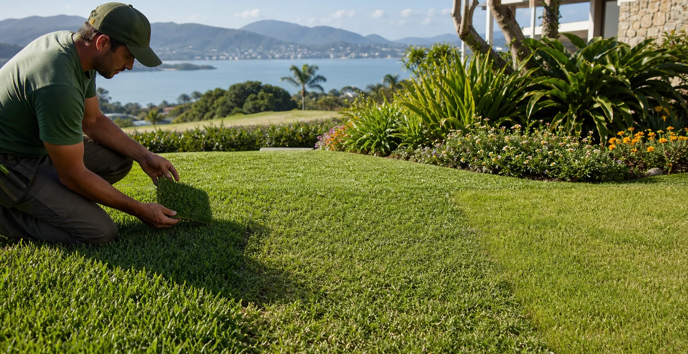 Garden Beach Blog - Tipos de gramado em Florianopolis