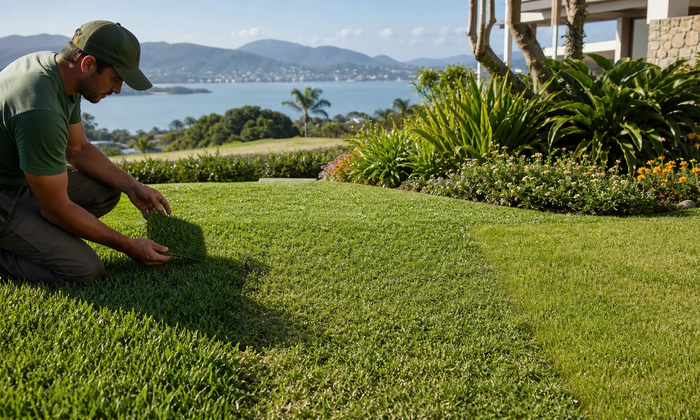 Garden Beach Blog - Tipos de gramado em Florianopolis