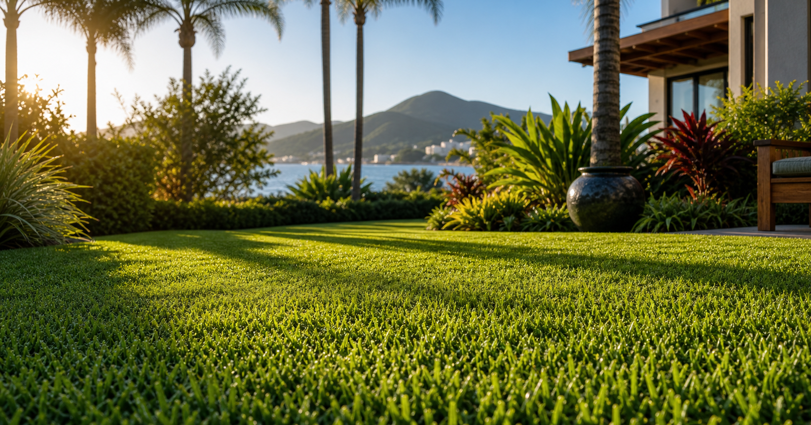 Garden Beach - Jardinagem realista