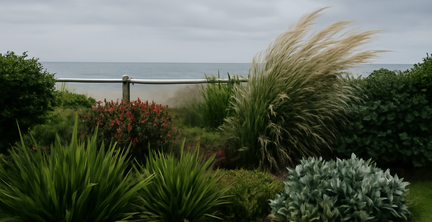 Garden Beach Blog - Jardins costeiros no inverno em Florianópolis: como lidar com vento, maresia e desidratação