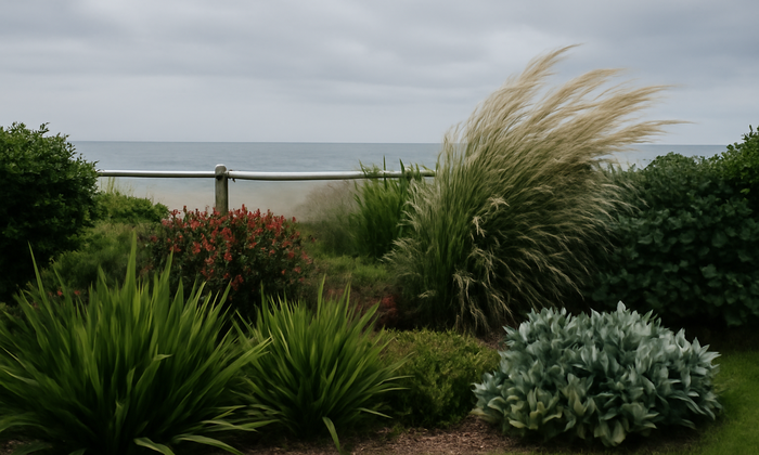 Garden Beach Blog - Jardins costeiros no inverno em Florianópolis: como lidar com vento, maresia e desidratação
