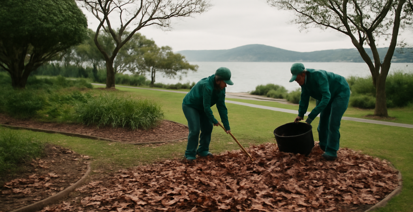 Garden Beach Blog - Limpeza de folhas no inverno em Florianópolis: como evitar entupimento e podridão