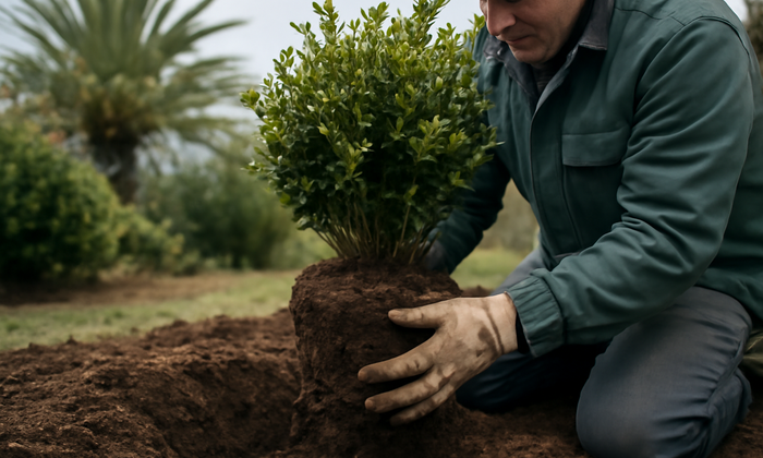 Garden Beach Blog - Transplantio de arbustos e mudas no inverno em Florianópolis: como reduzir choque e garantir pegamento